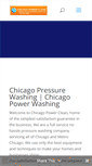 Mobile Screenshot of chicagopowerclean.com